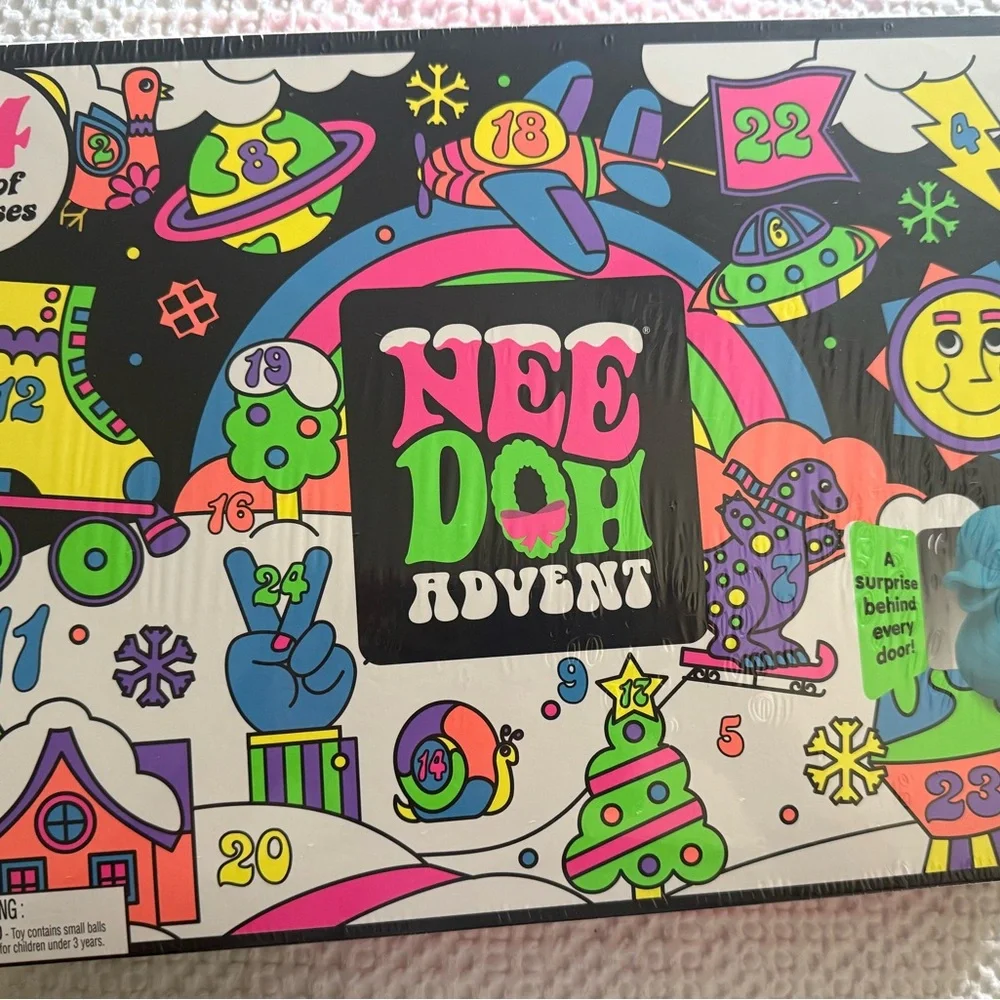 Advent Calendar - Bright Multicolor Kids Surprise